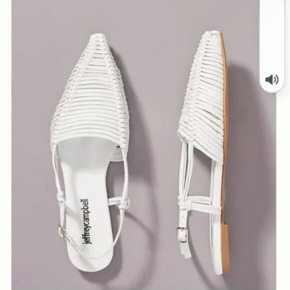 Jeffrey Campbell | NWT Anthropologie Myron Slingback Flats - Picture 3 of 13